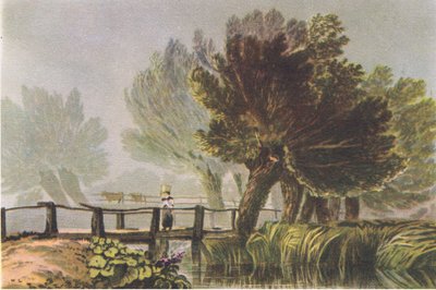Llandrindod: Frassini in primavera, da "La natura in Gran Bretagna" pubblicato da Collins, 1946 da Lonsdale Ragg